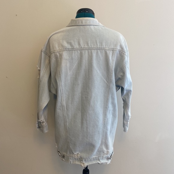 Highway Jeans Brand Medium Light-wash Button Down Denim Jacket w/ Four Pockets - Picture 10 of 14